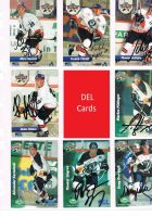 Signierte DEL Player Cards der Berlin Capitals 98/99 bis 01/02 Köln - Mülheim Vorschau