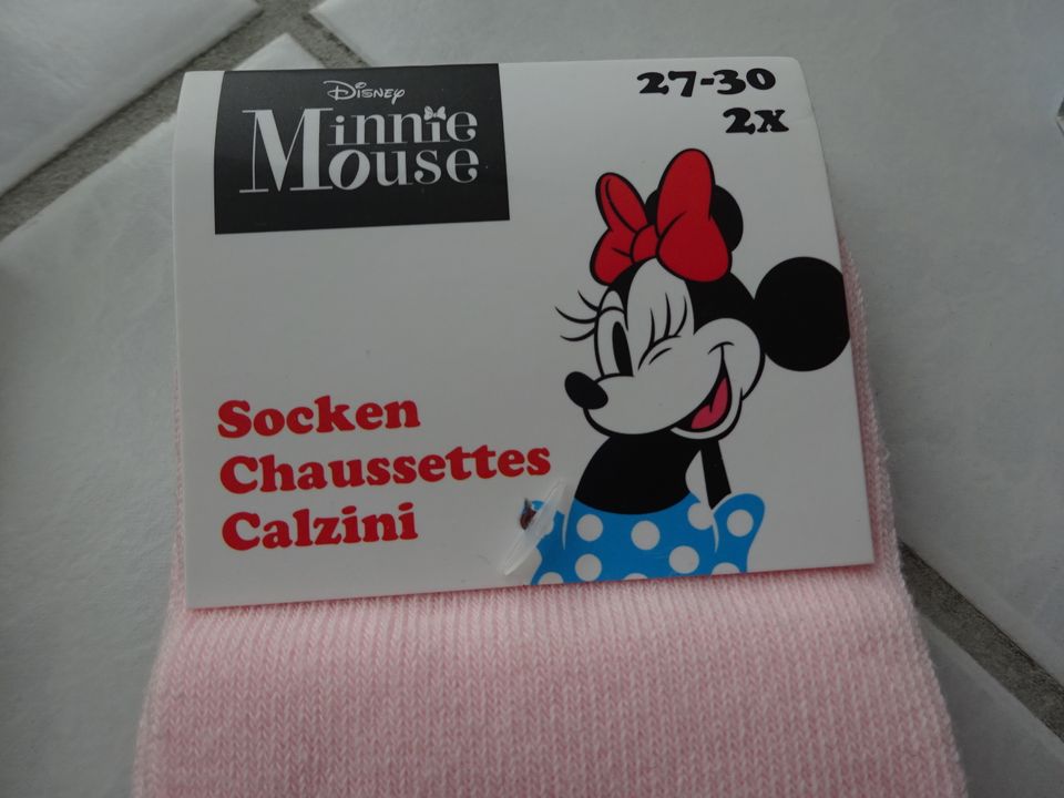 Mädchen Socken u. a. Minnie Mouse Looney Tunes Gr. 27-30 - NEU! in Ingolstadt
