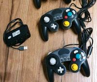 2× Controller *GamePad* für Nintendo GameCube m.Controller Adapte Sachsen-Anhalt - Genthin Vorschau