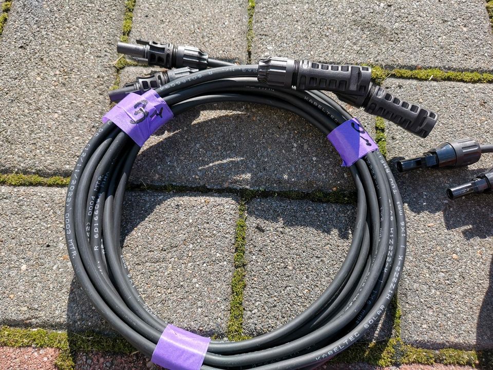 Solar Kabel 6 mm² Photovoltaik Kabel für PV Anlagen Module in Bohmte