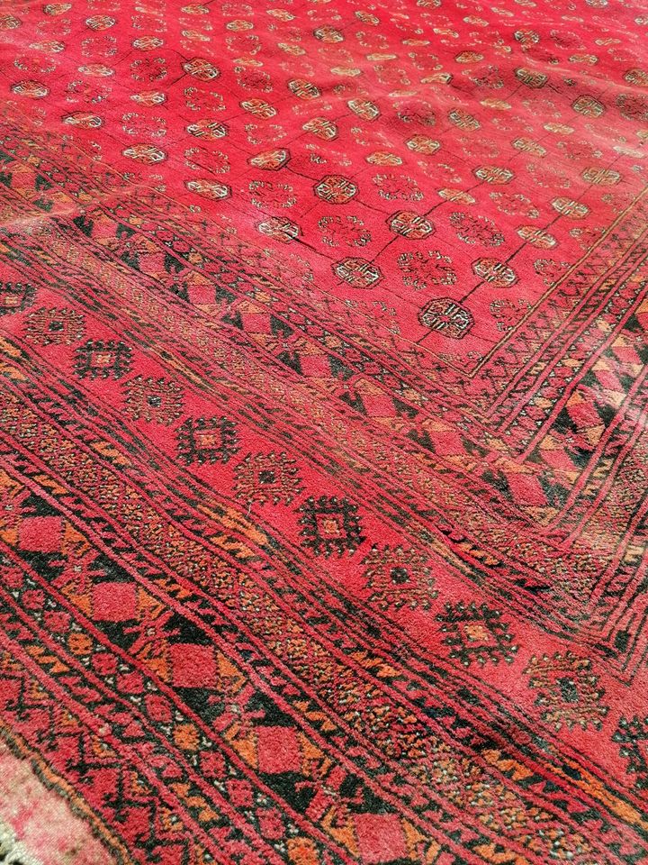 Orientalischer großer roter Teppich - Muster rot schön in Kummerfeld