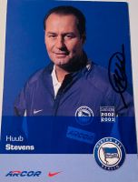 Hertha BSC Autogrammkarte Huub Stevens Handsigniert Berlin - Mitte Vorschau