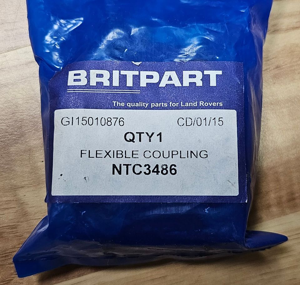 Britpart NTC3486 Flexible Coupling Steering Coupler Land Rover in Neu-Anspach