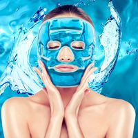 Gel-Gesichtsmaske Wellnessmaske Gelmaske Kühlmaske Maske Nordrhein-Westfalen - Hürtgenwald Vorschau