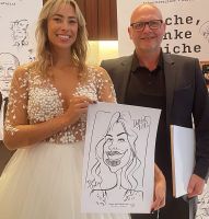 Karikaturist/ Schnellzeichner für Event, Hochzeit, Geburtstag Bayern - Fürth Vorschau