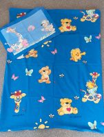 Kinderbettwäsche in blau mit Teddys Niedersachsen - Brake (Unterweser) Vorschau