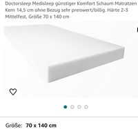 2 x Matratzen 70x 140cm Nordrhein-Westfalen - Bottrop Vorschau