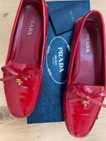 PRADA Schuh rot Bayern - Immenstadt Vorschau