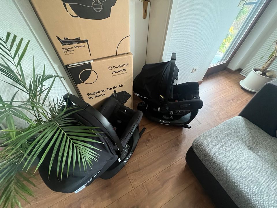 2x Maxi-Cosi mit Bugaboo Turtle Air und 360 ISOFIX Basis! in Frankfurt am Main