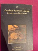 0,50 € Buch "- Minna von Barnhelm" Brandenburg - Eisenhüttenstadt Vorschau