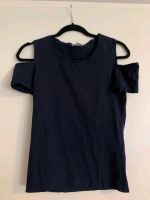 Damen Teenie Shirt schulterfrei Top Blau by New Yorker Größe L 40 Hessen - Allendorf Vorschau