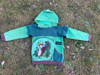Handmade Pullover Pulli Eichhörnchen grün 92 98 104 Tasche unisex Brandenburg - Falkensee Vorschau