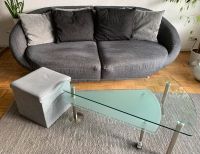 Designer Sofa mit Glastisch Nordrhein-Westfalen - Meerbusch Vorschau