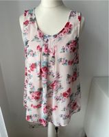 Bluse Only Rosen Blume Vintage weiß ärmellos 34 zarastyle Dresden - Äußere Neustadt Vorschau