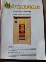 Sauna, Infrarotsauna, Wärmekabine, wenig genutzt, top Zustand München - Allach-Untermenzing Vorschau