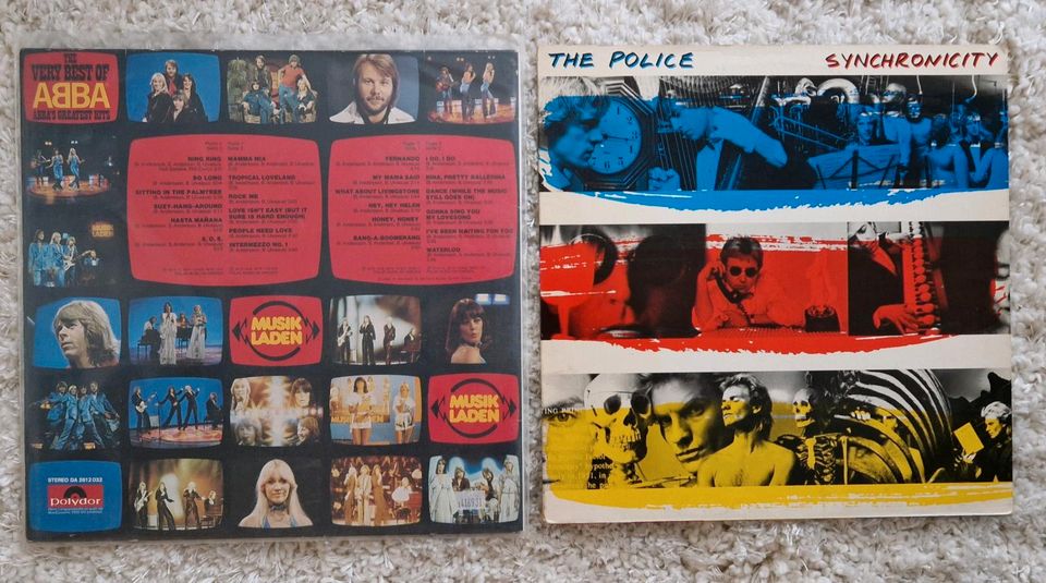 Venyl The very best of ABBA Doppel LP The Police in Wiesbaden
