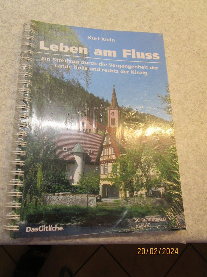 Buch "Leben am Fluss" v. Kurt Klein, originalverpackt in Haslach im Kinzigtal