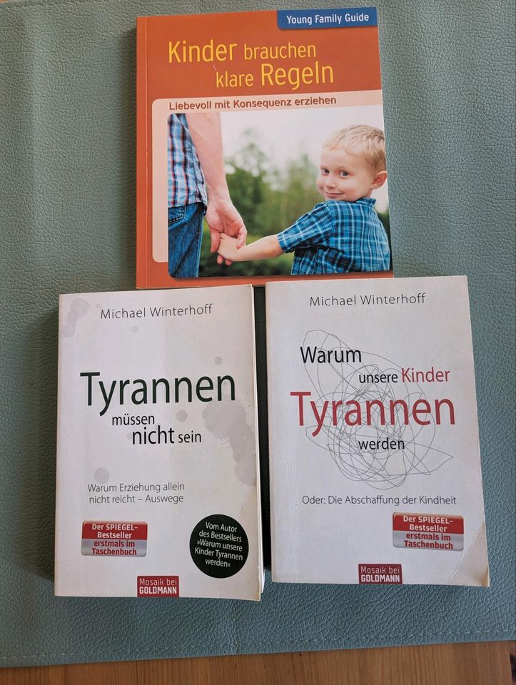 3 Bücher Kindererziehung Tyrannen müssen nicht sein Winterhoff in Luckenwalde