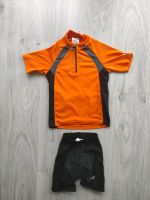 Radfahrer-Outfit schwarz / orange Größe 128 Baden-Württemberg - Gundelsheim Vorschau