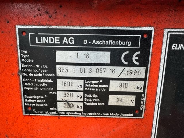 Linde L16 Hochhubwagen Ameise Stapler Logistik Lager Gabelstapler in Albstadt
