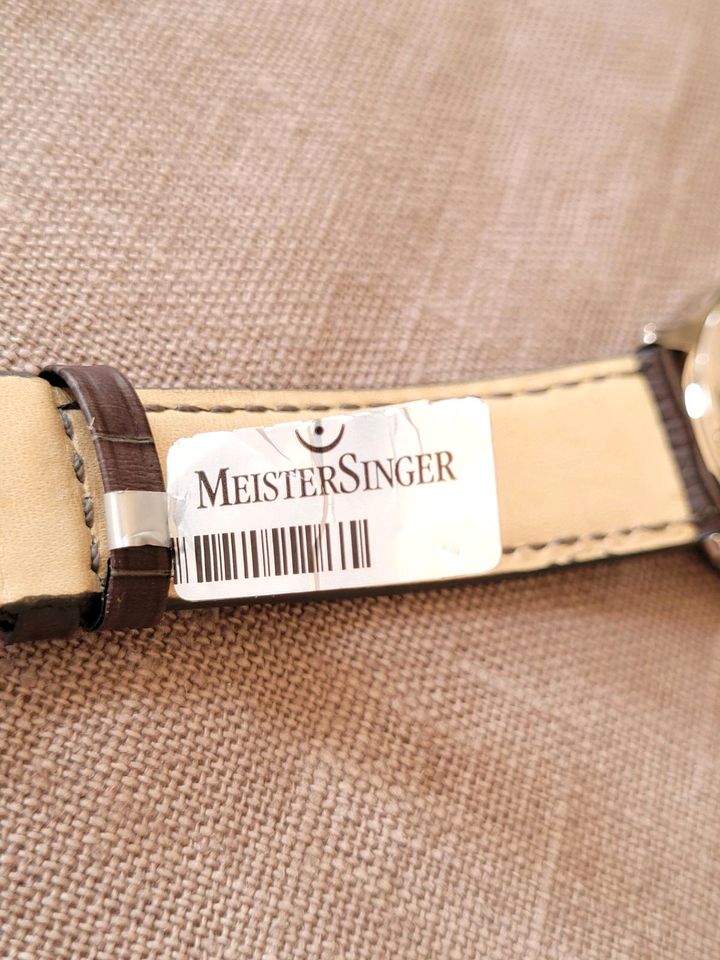 NEUE MEISTERSINGER PANGAEA ZEIGER AUTOMATIK UHR in Meschede