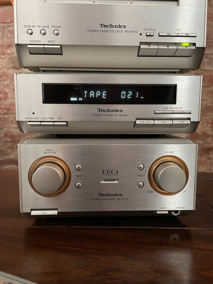 Technics SE-HD350 Stereoanlage+ Onkyo D-N9BX in Frankfurt am Main