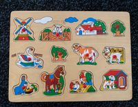 Holzpuzzle Kleinkinder Weihnachtsgeschenk Montesori Nordrhein-Westfalen - Kerpen Vorschau