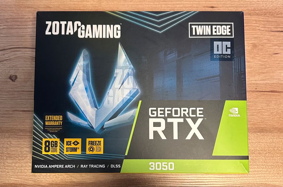 Zotac GeForce RTX 3050 Twin Edge OC 8GB NEU in Bad Rappenau