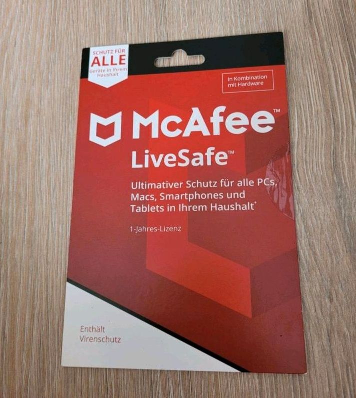 Mc Afee McAfee LiveSafe Live Safe in Mecklenburg-Vorpommern - Klein Vielen  | Software gebraucht kaufen | eBay Kleinanzeigen ist jetzt Kleinanzeigen