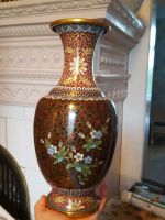 Grosse Cloisonnè Vase 35 cm(mit Historie) Niedersachsen - Fürstenberg Vorschau