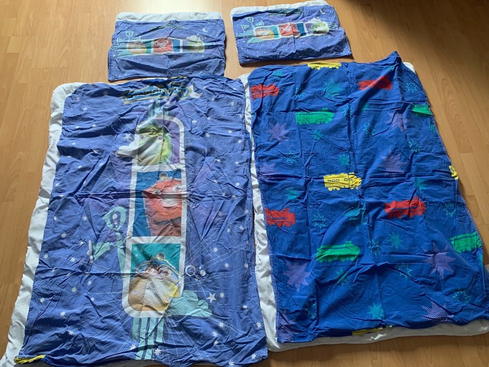 Kleinkindbettwäsche Decke Kissen Bezug Zwillinge Chuggington in Schwerte