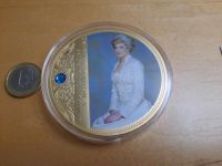 Gigantenprägung der Gedenkmünze Lady Diana Portrait, XXL Münze Bayern - Ansbach Vorschau