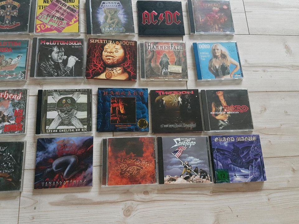 Metal CD Sammlung SOD,Sodom,Iron Maiden,Metallica,Savatage in Braunschweig