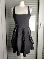 Schwarz Skaterkleid Mini Kleid Bondage M 38 L 40 Killstar Gothic Nordrhein-Westfalen - Werl Vorschau