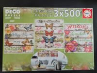 Puzzle Country Garden 3x500 NEU OVP Educa Sammlung Paket Rheinland-Pfalz - Landau in der Pfalz Vorschau