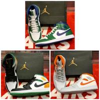 Nike Air Jordan 1 Mid Hulk Oakland Starfish Pure Platinum EU45 Bayern - Illertissen Vorschau