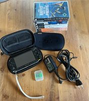 PSP 1004 incl. Hardcase + Softcase, Ladegerät, 8 Spiele, 512 MB Sachsen - Sehmatal-Neudorf Vorschau