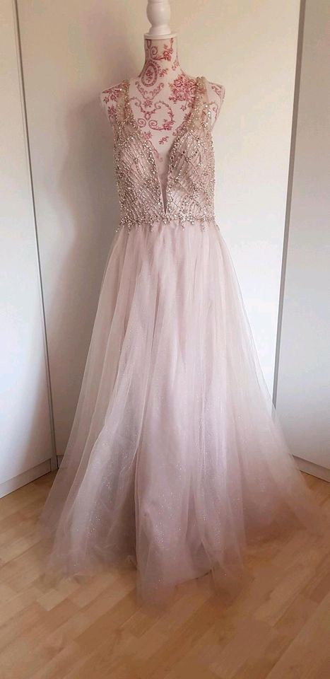 Abiballkleid-Hochzeitskleid Größe 44 Luxuar in Schleiden