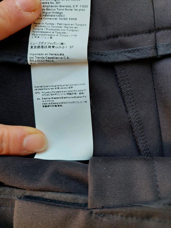 Hugo Boss Hose Damenhose Gr. 42 schwarz in Vohburg an der Donau