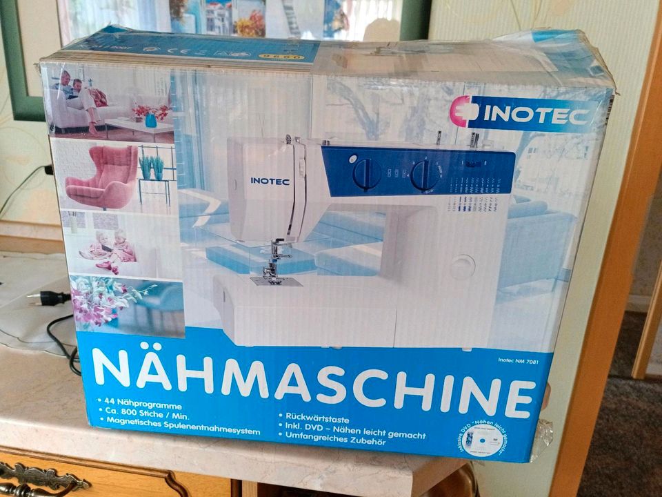 Nähmaschine Inotec NM 7081 Topzustand in Mülheim-Kärlich