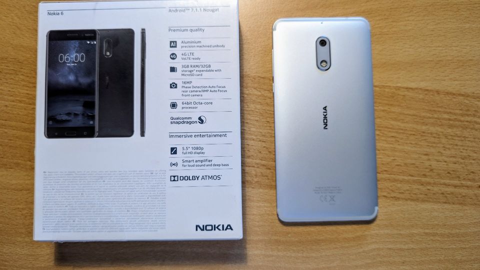 NOKIA 6, Dual Sim,ohne SimLook in Staufenberg