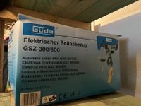 Güde Elektrischer Seilzug GSZ 300/600 Thüringen - Rastenberg Vorschau