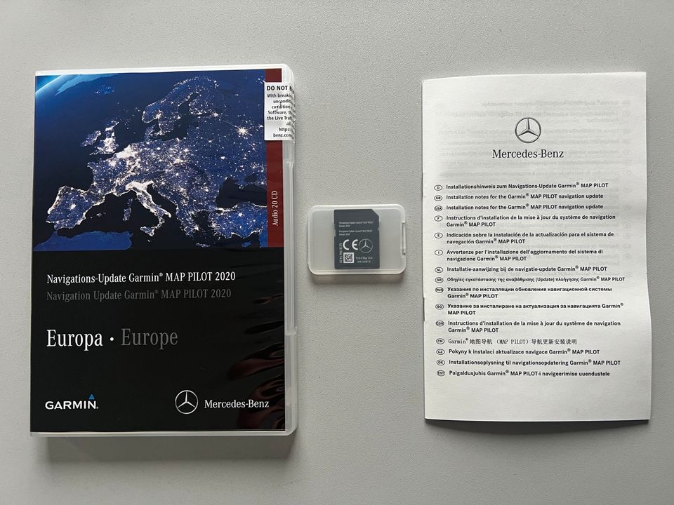 Mercedes Navi SD Karte Map Pilot Europa 2020 A2189067403 in Hebertshausen