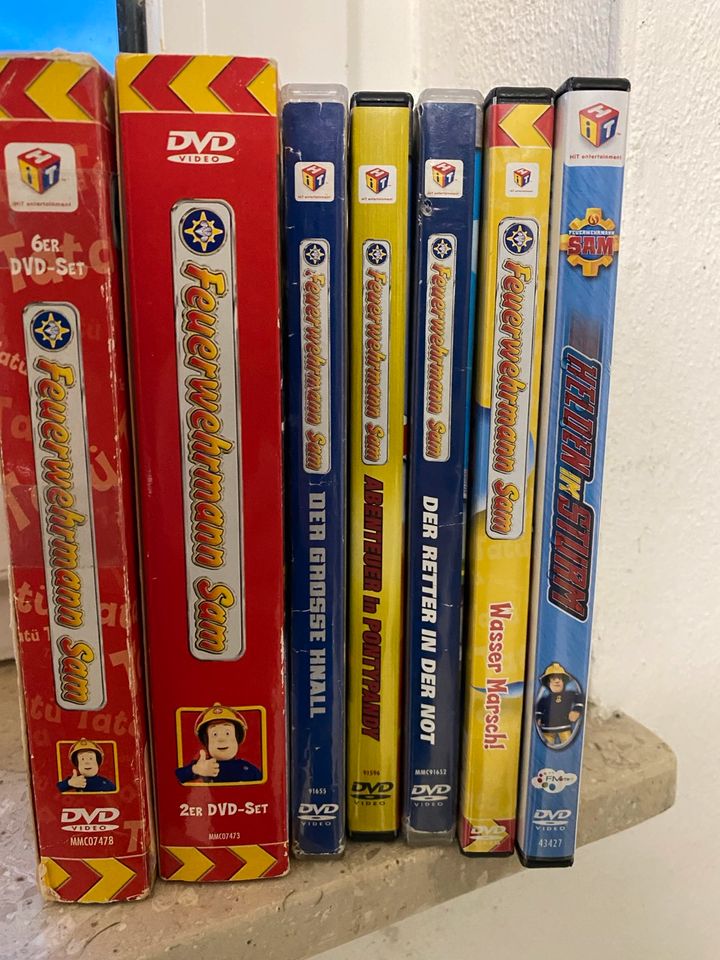 DVD: Feuerwehrmann Sam Sammlung. Fünf Filme und zwei Staffeln. in Nastätten