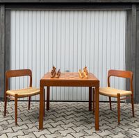 TEAK tisch SCHACHTISCH backgammon vintage SKOVBY CHESS table 60er Hessen - Gießen Vorschau