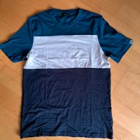 Shirt kurzarm C&A Gr L  petrol/ weiß/dunkelblau Kreis Ostholstein - Heiligenhafen  Vorschau