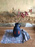 Silberdistel Vase rot blau Keramik Henkelvase Bodenvase Hessen - Rüsselsheim Vorschau