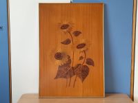 Flower Power Holz - Bild Intarsien Sonnenblumen Vintage Baden-Württemberg - Ispringen Vorschau