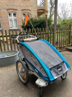 Thule Chariot CX 2 blau Jogging-Set Buggy-Set Sachsen-Anhalt - Halle Vorschau