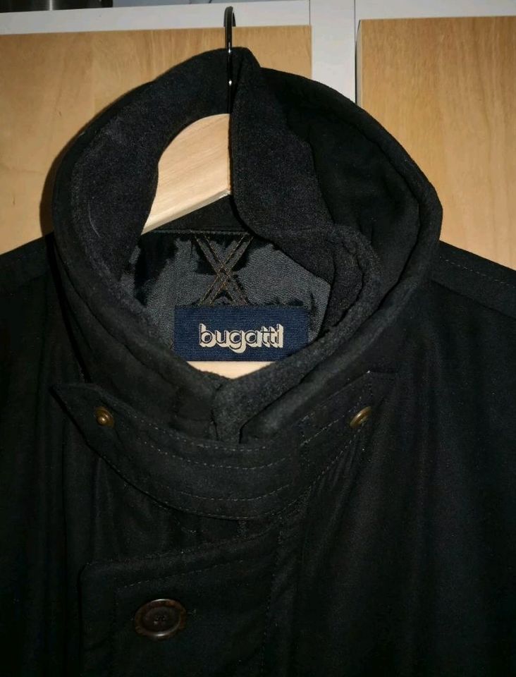 Bugatti Herren Mantel 54 Wolle Parka Jacke Winter Wollmantel Herb in Hamburg